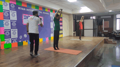 International Yoga Day - Ryan International School, Bavdhan